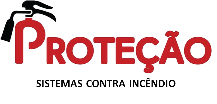 Logotipo colorido da Proteção Extintores